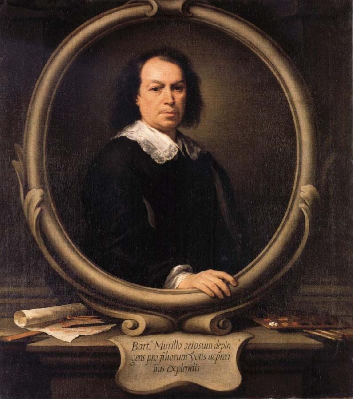 Bartolome Esteban Murillo Self Portrait oil painting image